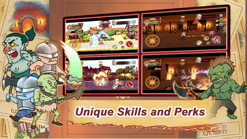 Скачать взломанную Unrivaled Heroes: 2.5D Action [Много денег] MOD apk на Андроид