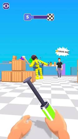 Скачать взломанную Blow Them Up [Бесплатные покупки] MOD apk на Андроид