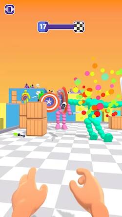 Скачать взломанную Blow Them Up [Бесплатные покупки] MOD apk на Андроид