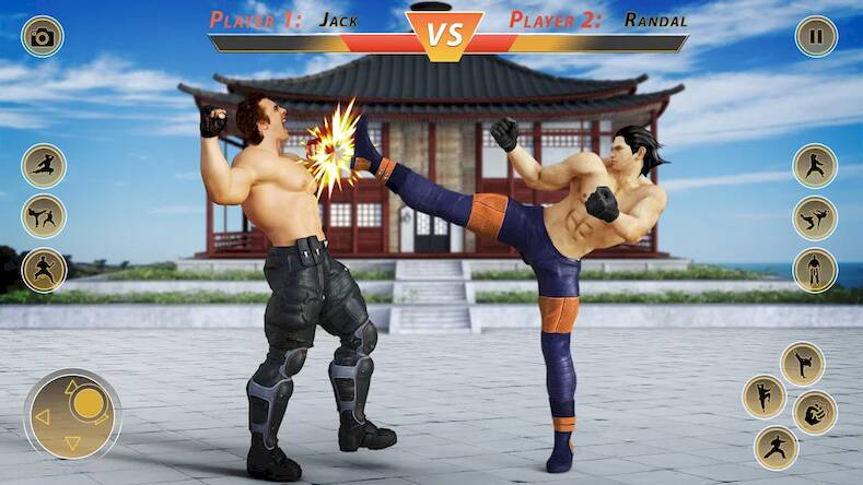 Скачать взломанную Kung Fu Games - Fighting Games [Много денег] MOD apk на Андроид