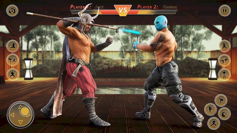 Скачать взломанную Kung Fu Games - Fighting Games [Много денег] MOD apk на Андроид