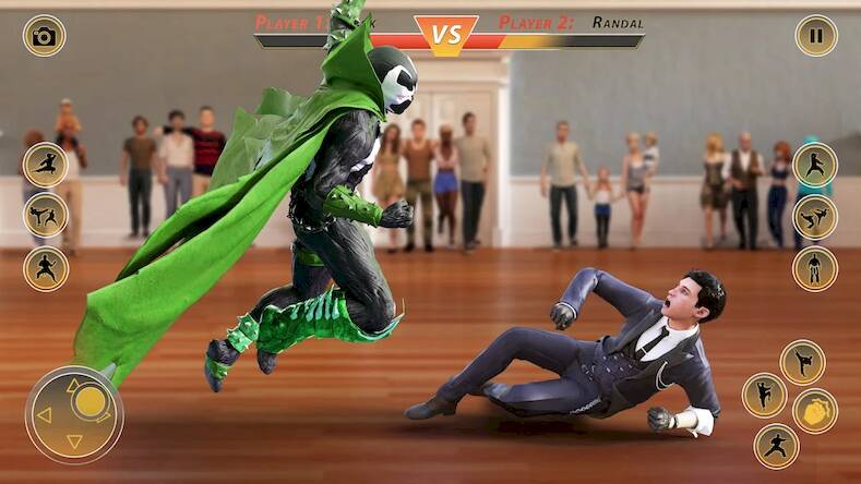 Скачать взломанную Kung Fu Games - Fighting Games [Много денег] MOD apk на Андроид
