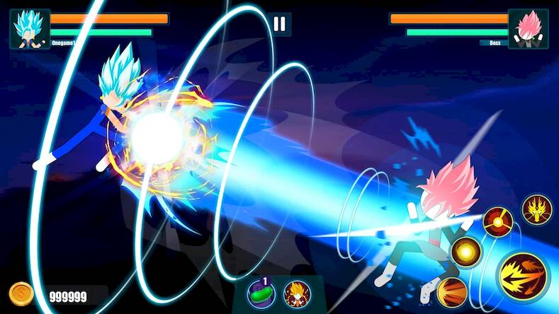 Скачать взломанную Stick Dragon Fight Warrios [Много денег] MOD apk на Андроид