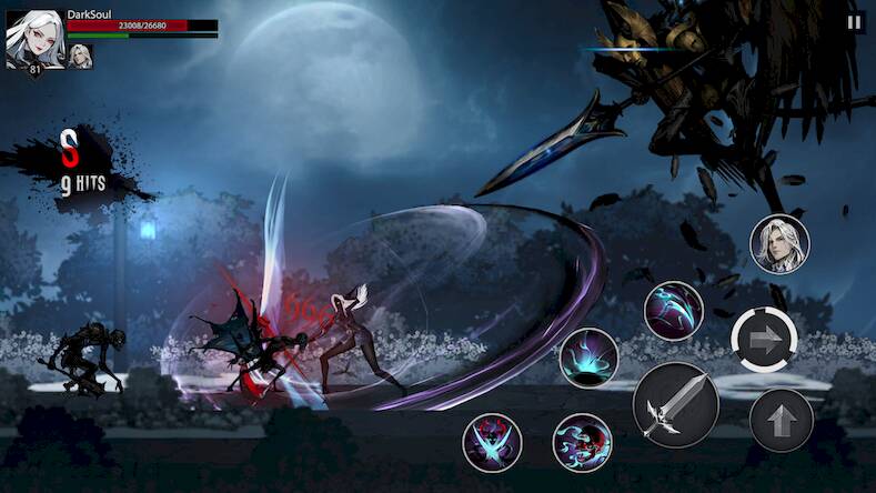 Скачать взломанную Shadow Slayer: Demon Hunter [Много денег] MOD apk на Андроид