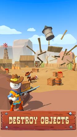Скачать взломанную Stickman Sniper: Western gun [Много монет] MOD apk на Андроид