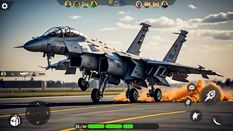 Скачать взломанную небе боен въздух военен [Бесплатные покупки] MOD apk на Андроид
