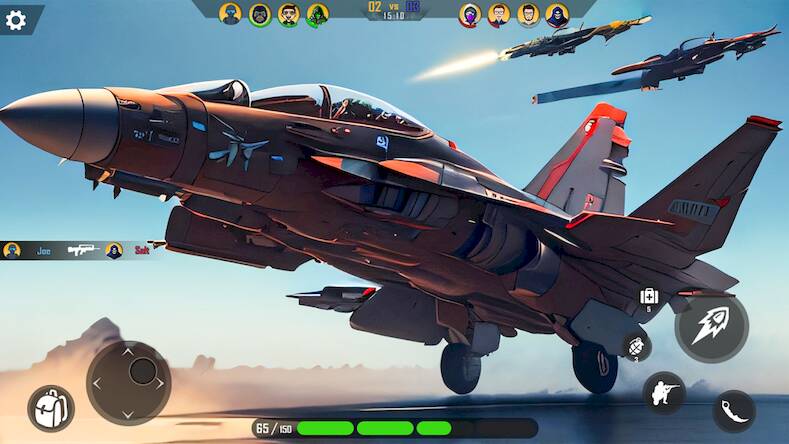 Скачать взломанную небе боен въздух военен [Бесплатные покупки] MOD apk на Андроид