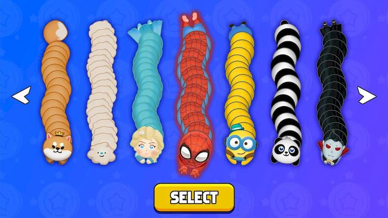 Скачать взломанную Snake Merge: холостой io игра [Мод меню] MOD apk на Андроид