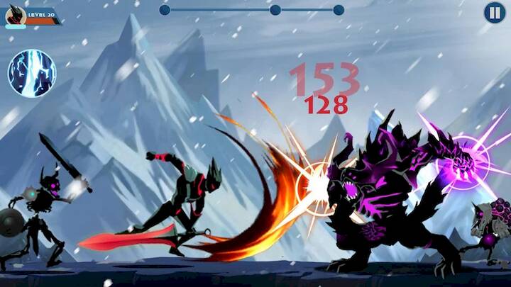 Скачать взломанную Shadow Fighter [Много монет] MOD apk на Андроид