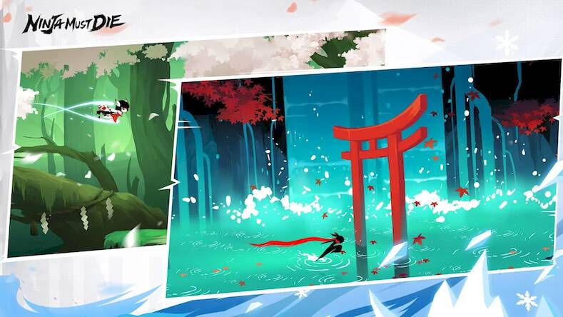 Скачать взломанную Ninja Must Die [Много монет] MOD apk на Андроид