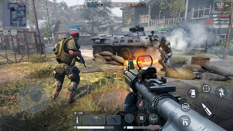 Скачать взломанную War Gun: Шутер от первого лица [Много денег] MOD apk на Андроид