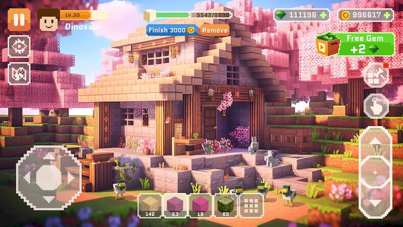 Скачать взломанную Craft World [Бесплатные покупки] MOD apk на Андроид