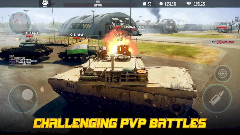 Скачать взломанную Tanks Game [Много монет] MOD apk на Андроид