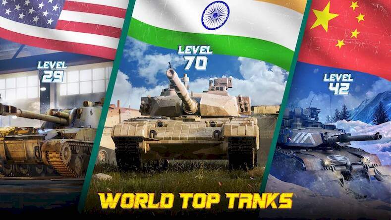 Скачать взломанную Tanks Game [Много монет] MOD apk на Андроид
