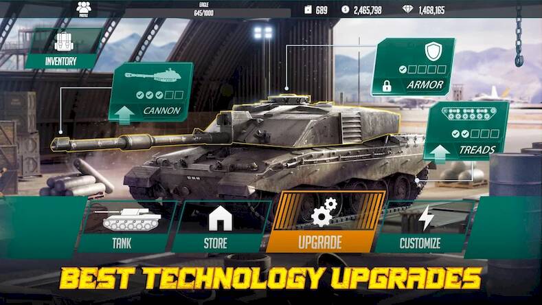 Скачать взломанную Tanks Game [Много монет] MOD apk на Андроид