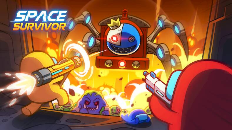 Скачать взломанную Space Survivor: Age of Monster [Мод меню] MOD apk на Андроид