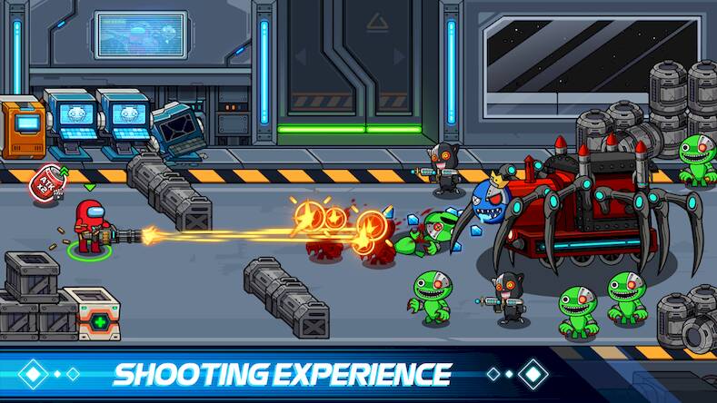 Скачать взломанную Space Survivor: Age of Monster [Мод меню] MOD apk на Андроид