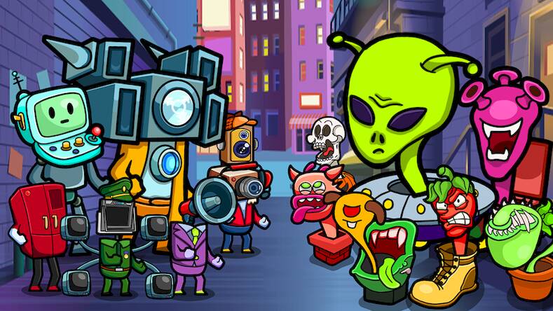 Скачать взломанную Monster Box Survival IO [Много денег] MOD apk на Андроид