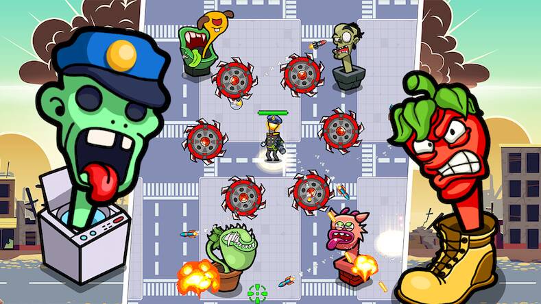 Скачать взломанную Monster Box Survival IO [Много денег] MOD apk на Андроид