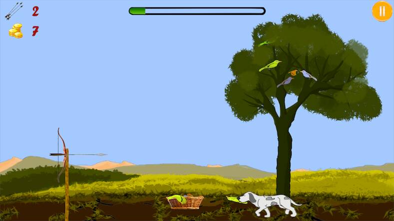 Скачать взломанную Archery bird hunter [Бесплатные покупки] MOD apk на Андроид