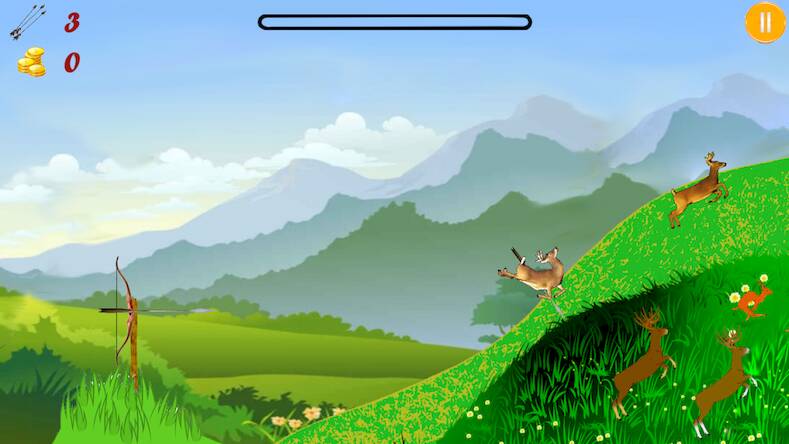 Скачать взломанную Archery bird hunter [Бесплатные покупки] MOD apk на Андроид