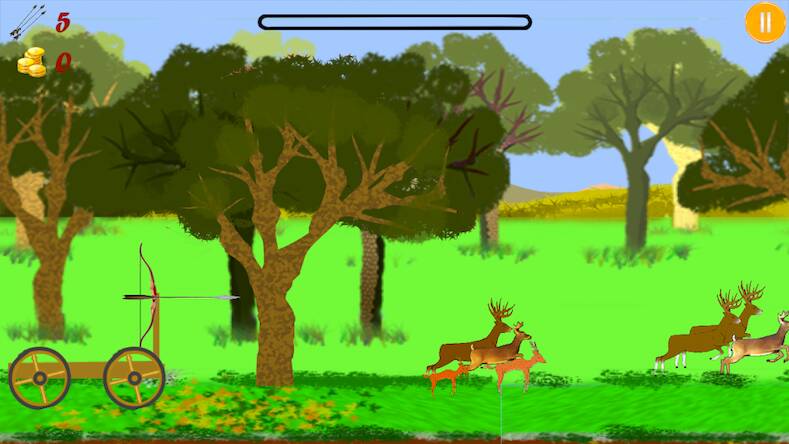 Скачать взломанную Archery bird hunter [Бесплатные покупки] MOD apk на Андроид