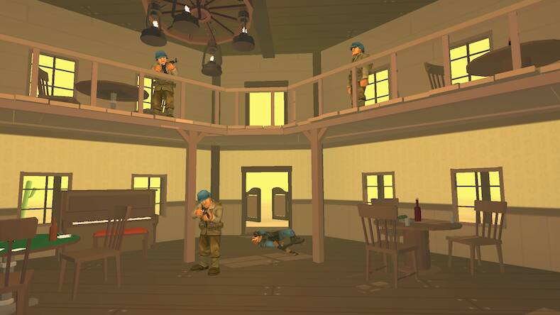 Скачать взломанную Blocky Apex Strike Bit Tales [Мод меню] MOD apk на Андроид