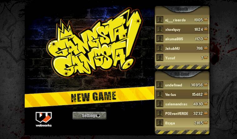 Скачать взломанную Gangsta Gangsta! [Много монет] MOD apk на Андроид
