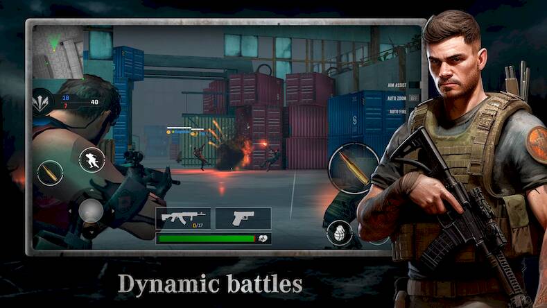 Скачать взломанную Gun Zone: Gun & Shooting Games [Мод меню] MOD apk на Андроид