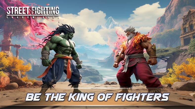 Скачать взломанную Street Fighting Shadow Duel [Много денег] MOD apk на Андроид