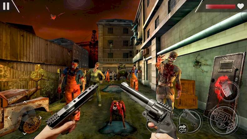 Скачать взломанную Zombie Hunter - Shooting Games [Много денег] MOD apk на Андроид