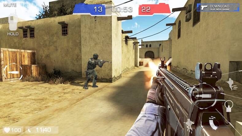 Скачать взломанную Борьба терроризма стрельба FPS [Много денег] MOD apk на Андроид