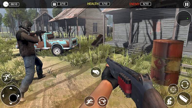 Скачать взломанную Target Sniper 3D Games [Много денег] MOD apk на Андроид