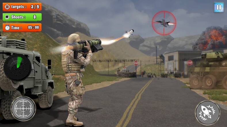 Скачать взломанную Jet Planes Shooting Game [Бесплатные покупки] MOD apk на Андроид