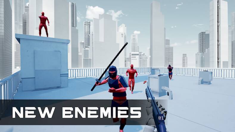 Скачать взломанную Super hot mobile [Бесплатные покупки] MOD apk на Андроид