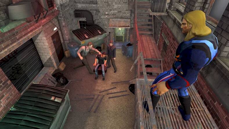 Скачать взломанную Gangster Target Superhero Game [Много монет] MOD apk на Андроид