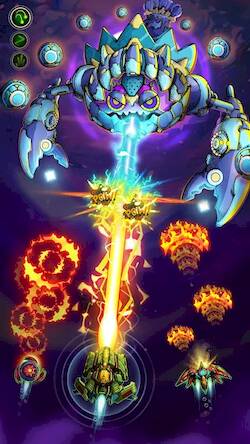 Скачать взломанную Atlantis - Alien Space Shooter [Много монет] MOD apk на Андроид