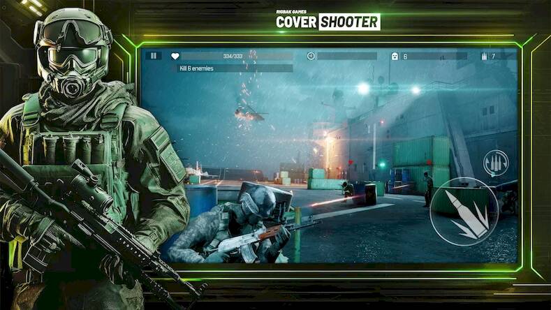 Скачать взломанную Cover Shooter: Gun Shooting [Бесплатные покупки] MOD apk на Андроид