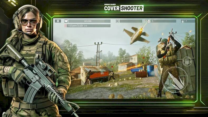 Скачать взломанную Cover Shooter: Gun Shooting [Бесплатные покупки] MOD apk на Андроид
