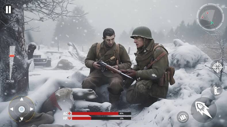 Скачать взломанную WW2 Shooter: Стрельба из пушки [Много денег] MOD apk на Андроид