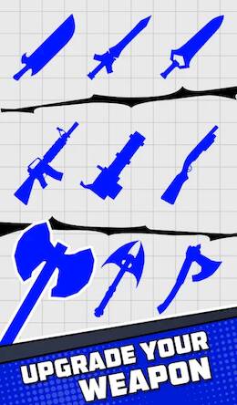 Скачать взломанную Stickman Survival: Mighty Wars [Бесплатные покупки] MOD apk на Андроид