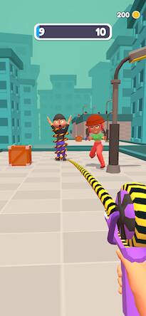 Скачать взломанную Rope Master [Бесплатные покупки] MOD apk на Андроид