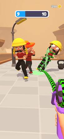 Скачать взломанную Rope Master [Бесплатные покупки] MOD apk на Андроид