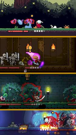 Скачать взломанную RollingHero: Hack & Slash [Много денег] MOD apk на Андроид