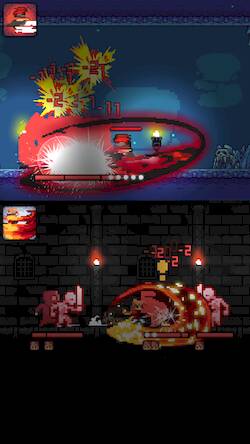 Скачать взломанную RollingHero: Hack & Slash [Много денег] MOD apk на Андроид