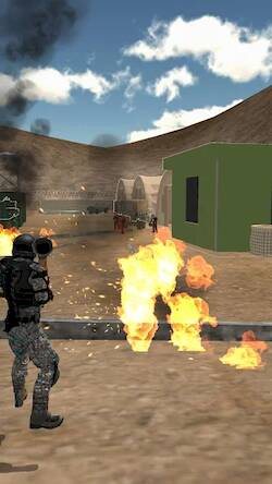 Скачать взломанную Rocket Attack 3D: RPG Shooting [Много денег] MOD apk на Андроид