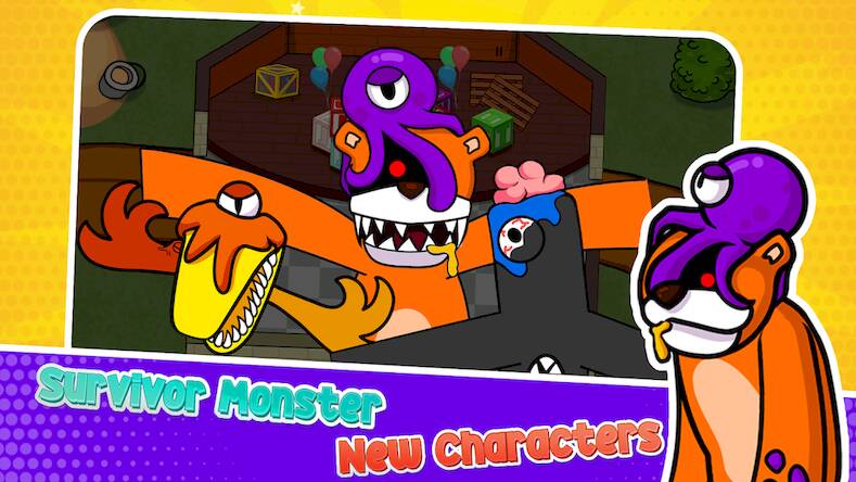 Скачать взломанную Survivor In Rainbow Monster [Мод меню] MOD apk на Андроид
