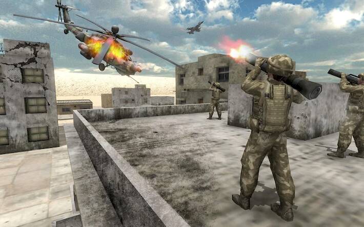 Скачать взломанную Боевой вертолет Воздушная атак [Мод меню] MOD apk на Андроид