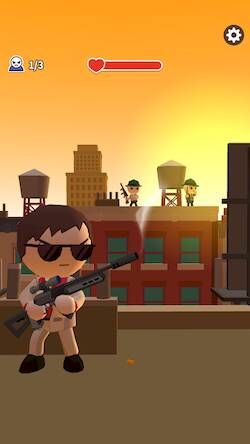 Скачать взломанную Mafia Sniper: Снайпер-шутер 3D [Много денег] MOD apk на Андроид