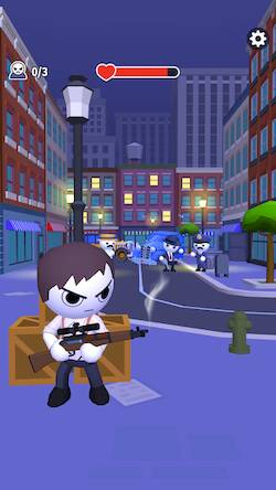 Скачать взломанную Mafia Sniper: Снайпер-шутер 3D [Много денег] MOD apk на Андроид